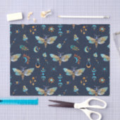 Celestial mot vlinder patroon tissuepapier (Craft)