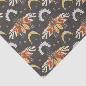 Celestial mot vlinder patroon tissuepapier (Detail)