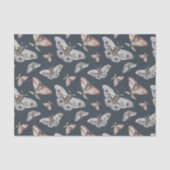 Celestial mot vlinder patroon tissuepapier (Voorkant)