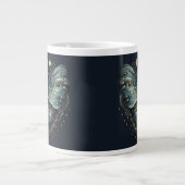 Celestial Moth Dark Aesthetic Coffee Mug Grote Koffiekop (Voorkant)