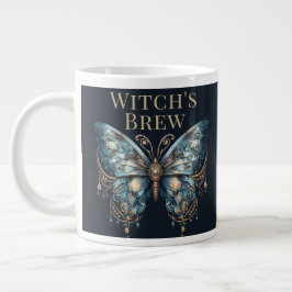 Celestial Moth Dark Aesthetic Mug Grote Koffiekop