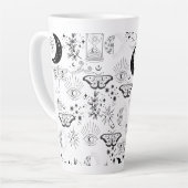 Celestial Moth, gothic, wittig Latte Mok (Linkerhoek)