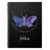 Celestial Moth Personalized Notitieboek (Voorkant)