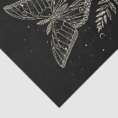 Celestial Moth Personalized Sierkussen Tissuepapier (Detail)
