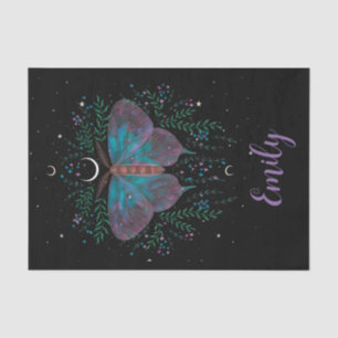 Celestial Moth Personalized Tissuepapier
