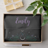 Celestial Moth Personalized Tissuepapier (Geschenk)