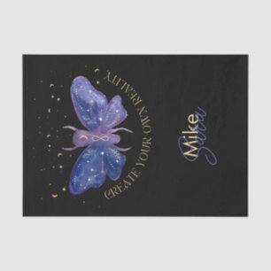 Celestial Moth Personalized Tissuepapier