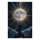 Celestial Mountain Reverie Perfect Poster (Voorkant)