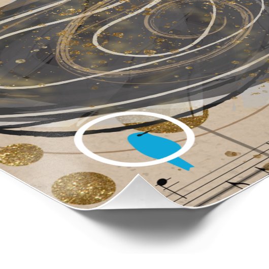 Celestial Muse Glossy Poster (Hoek)