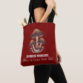 Celestial Mushroom Constellation Universe Tote Bag (Dichtbij)