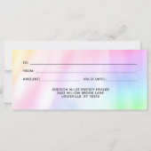 Celestial Mystic Moon Goddess Cadeaubon (Achterkant)