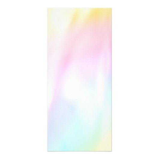 Celestial Mystic Moon Goddess Rainbow Prijs Reclamekaart (Achterkant)