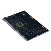Celestial Mystical Elements Starsign Notitieboek (Rechterzijde)