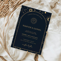 Celestial Mystical Elements Starsign Wedding