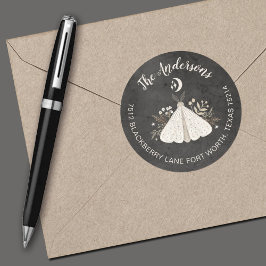 Celestial mystiek mot retour adres label