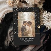 Celestial & Mystieke Sterrennacht Dank u Foto Bedankkaart