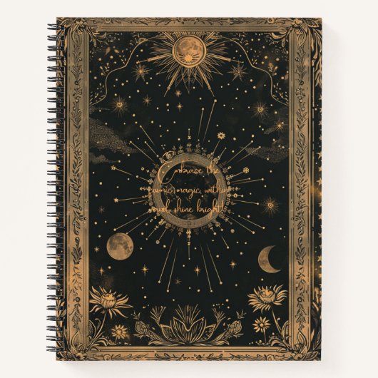 Celestial Mystique Notitieboek (Voorkant)