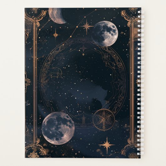 Celestial Mystique Planner/Notitieboek Planner (Achterkant)