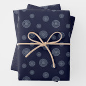 Celestial nacht inpakpapier set (In situ)