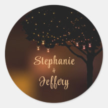 Celestial Naight String Light Wedding