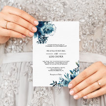 Celestial Navy Blue Floral bruilool