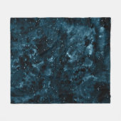 Celestial Nexus Galaxy Colour Palette | Tidal Fleece Deken (Voorkant (Horizontaal))