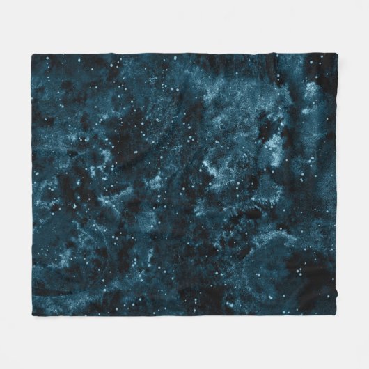 Celestial Nexus Galaxy Colour Palette | Tidal Fleece Deken (Voorkant (Horizontaal))