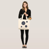 Celestial Night Canvas tas (Voorkant (model))