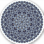 Celestial Night Contour Sticker (Voorkant)