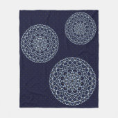 Celestial Night Fleece Blanket Deken (Voorkant)