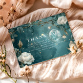 Celestial Night Garden Wedding Bedankkaart