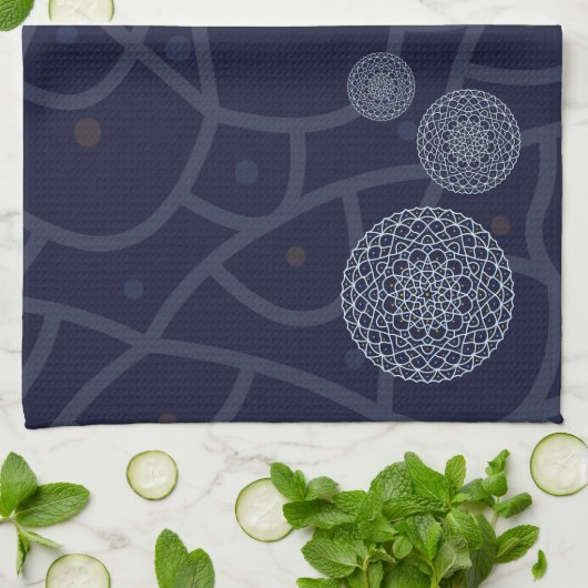 Celestial Night Handdoek (Gevouwen)