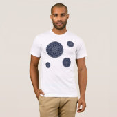 Celestial Night Mannen Light Shirt (Voorkant volledig)