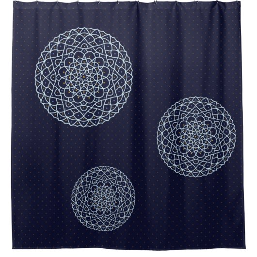 Celestial Night Shower Curtain Douchegordijn (Voorkant)