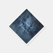 Celestial Night Sky | Gold Wedding Napkins Servet (Hoek)