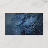 Celestial Night Sky met Lijst Wedding Website Informatiekaartje (Achterkant)