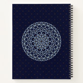 Celestial Night Spiral Notitieboek (Achterkant)