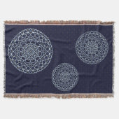 Celestial Night Throw Blanket Deken (Voorkant)