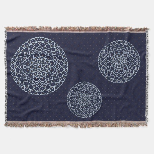 Celestial Night Throw Blanket Deken (Voorkant)