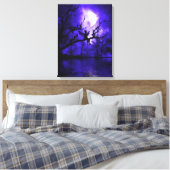 Celestial Night Wrapped Canvas (Insitu (Slaapkamer))