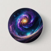 "Celestial Odyssey Print" Button (Voorkant)