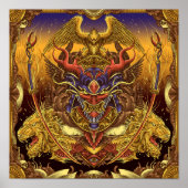 Celestial Oni Poster (Voorkant)