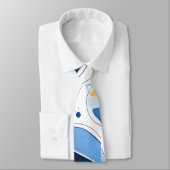 Celestial Orb Odyssey Abstract Stropdas (Gebonden)