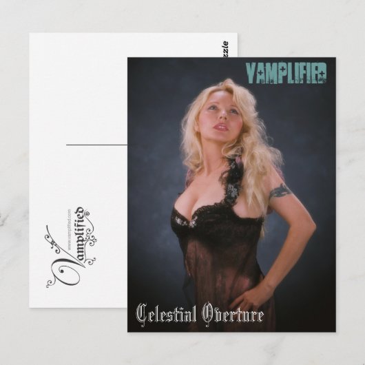 Celestial Overture Vamplified Briefkaart (Voorkant / Achterkant)