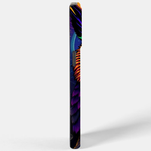 Celestial Owl Art: Starry Galaxy Cosmos Case-Mate iPhone Case (Achterkant / Rechts)