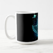 Celestial Owl – Cosmic Wisdom Wildlife Galaxy Koffiemok (Links)