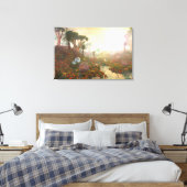 Celestial Park - door Jurgen Ziewe Canvas Afdruk (Insitu (Slaapkamer))