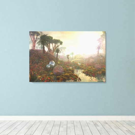 Celestial Park - door Jurgen Ziewe Canvas Afdruk (Insitu (Houten vloer))