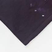 Celestial Pathways: The Moonwalker of Dusk Fleece Deken (Hoek)