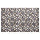 Celestial Pattern-Seamless Moon and Stars Ontwerp Stof (Fat Quarter)